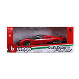 Bburago 1/18 Scale Diecast Ferrari F80 Sports Car - Red Highly Detailed Collectible Model