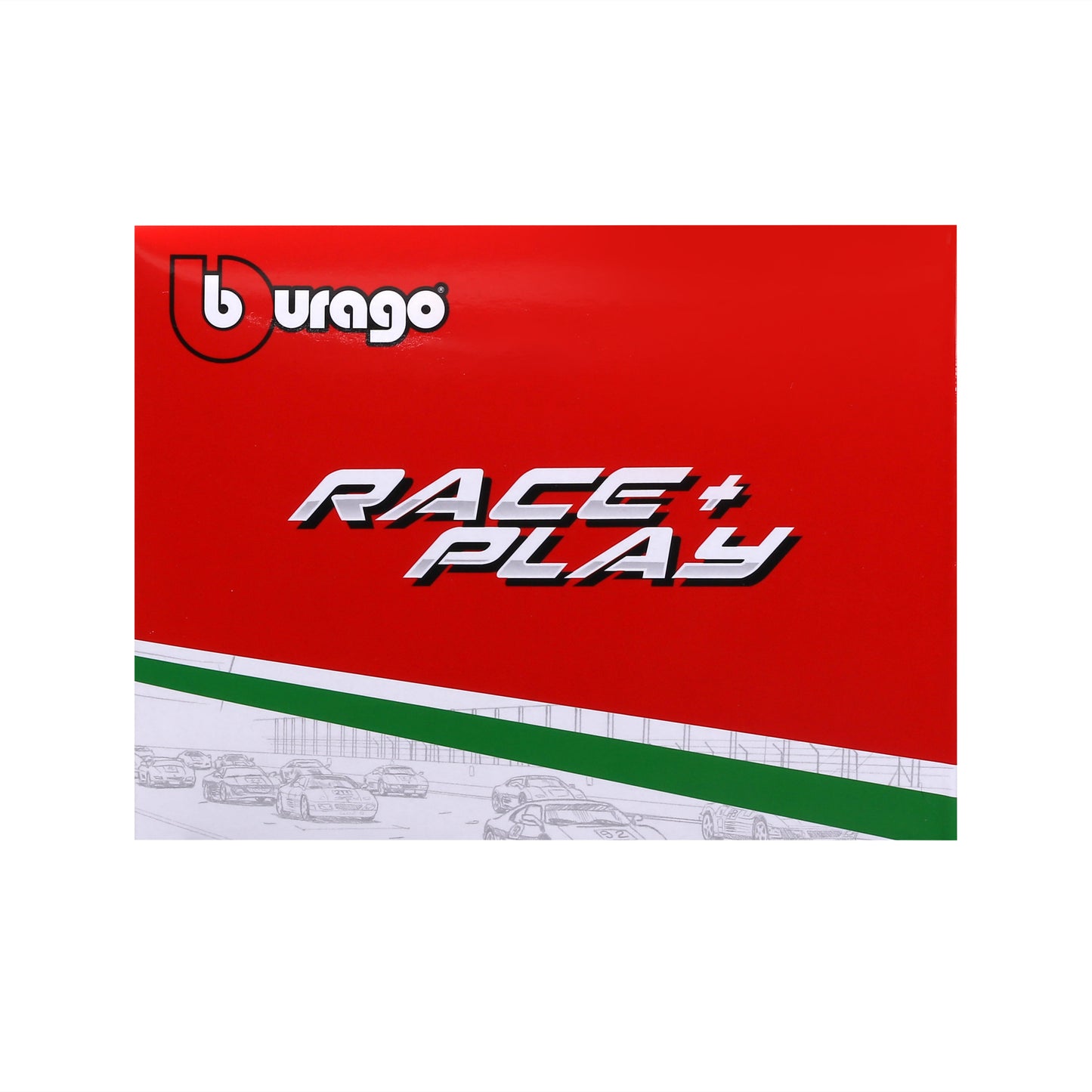 Bburago 1/18 Scale Diecast Ferrari F80 Sports Car - Red Highly Detailed Collectible Model