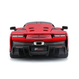 Bburago 1/18 Scale Diecast Ferrari F80 Sports Car - Red Highly Detailed Collectible Model