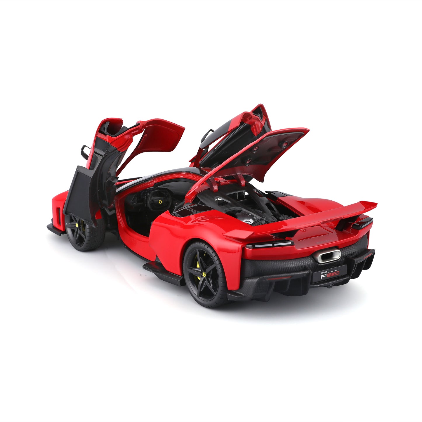 Bburago 1/18 Scale Diecast Ferrari F80 Sports Car - Red Highly Detailed Collectible Model