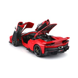 Bburago 1/18 Scale Diecast Ferrari F80 Sports Car - Red Highly Detailed Collectible Model