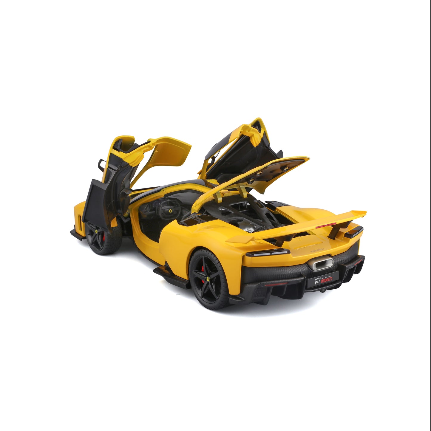 Bburago 1/18 Scale Diecast Ferrari F80 Sports Car - Red Highly Detailed Collectible Model