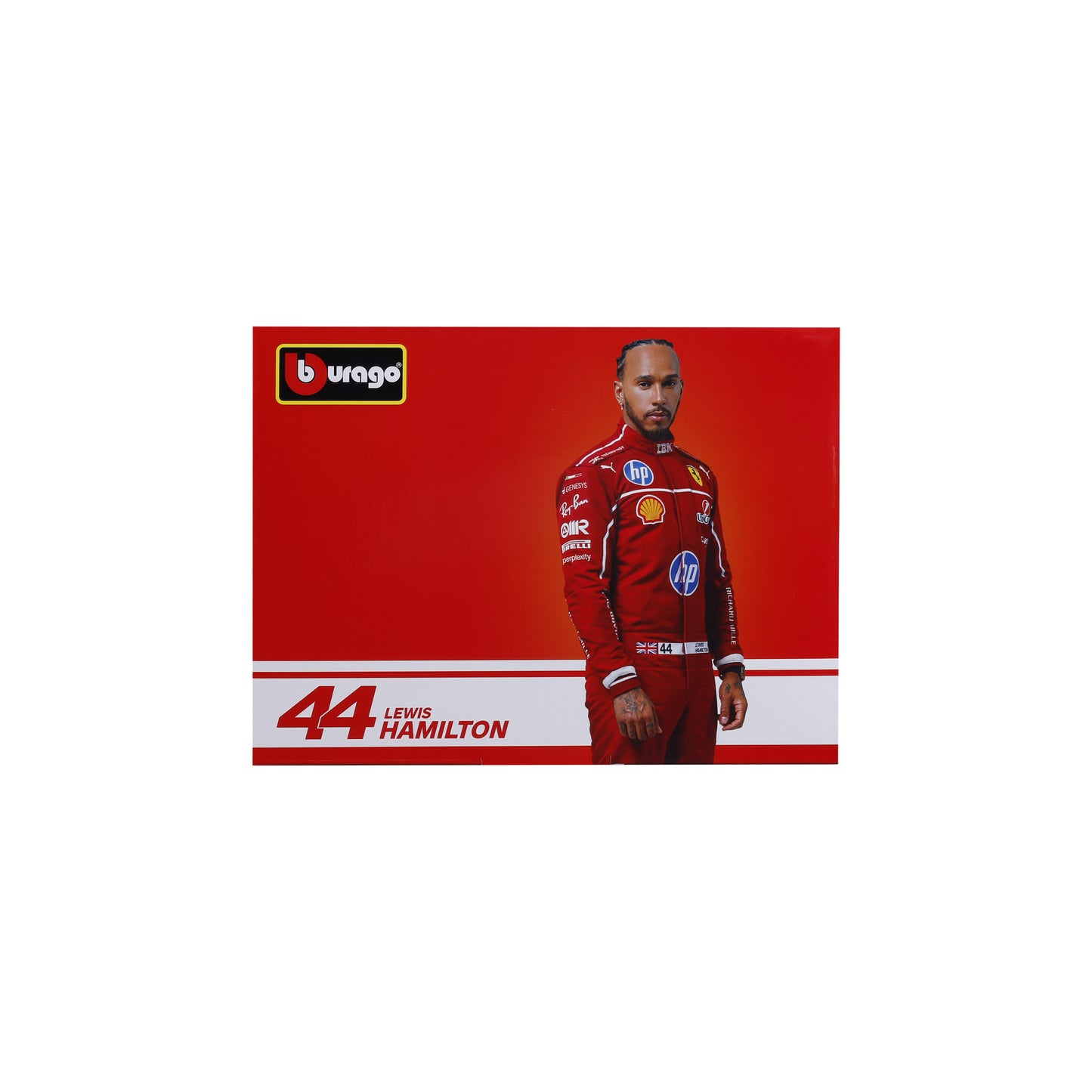 Bburago 1:18 Scale Ferrari SF-25 F1 2025 Charles Leclerc #16 Diecast Model Racing Car
