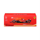 Bburago 1/24 Scale 2024 Ferrari SF-24 #16 Charles Leclerc F1 Diecast Model Car with Display Case