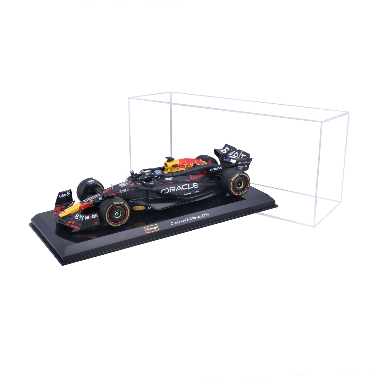 Bburago 1:24 Scale Oracle Red Bull Racing RB20 F1 2024 Max Verstappen #1 Diecast Model Car