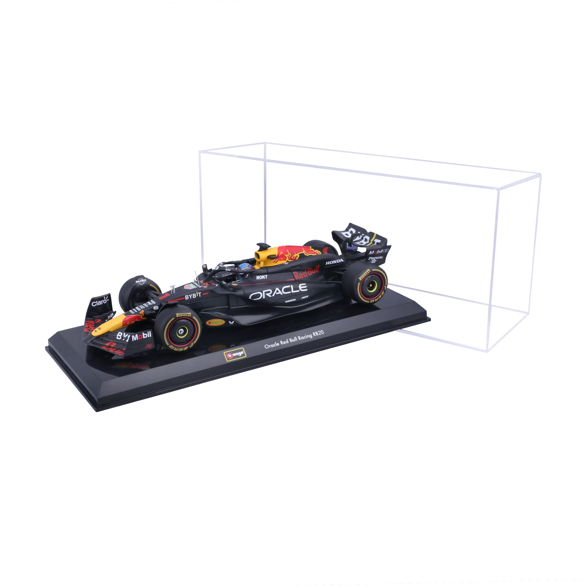 Bburago 1:24 Scale Oracle Red Bull Racing RB20 F1 2024 Max Verstappen #1 Diecast Model Car