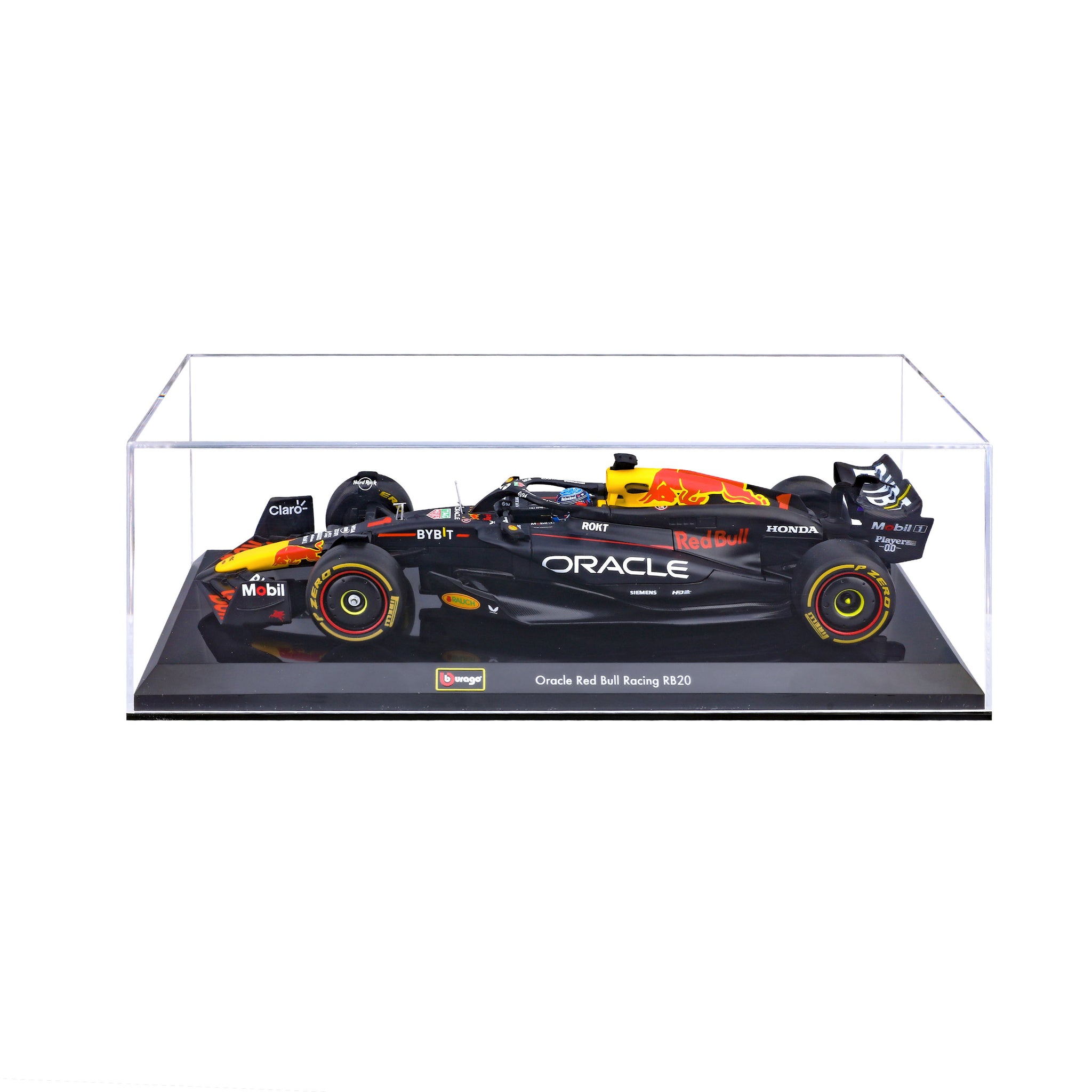 Bburago 1:24 Scale Oracle Red Bull Racing RB20 F1 2024 Max Verstappen #1 Diecast Model Car
