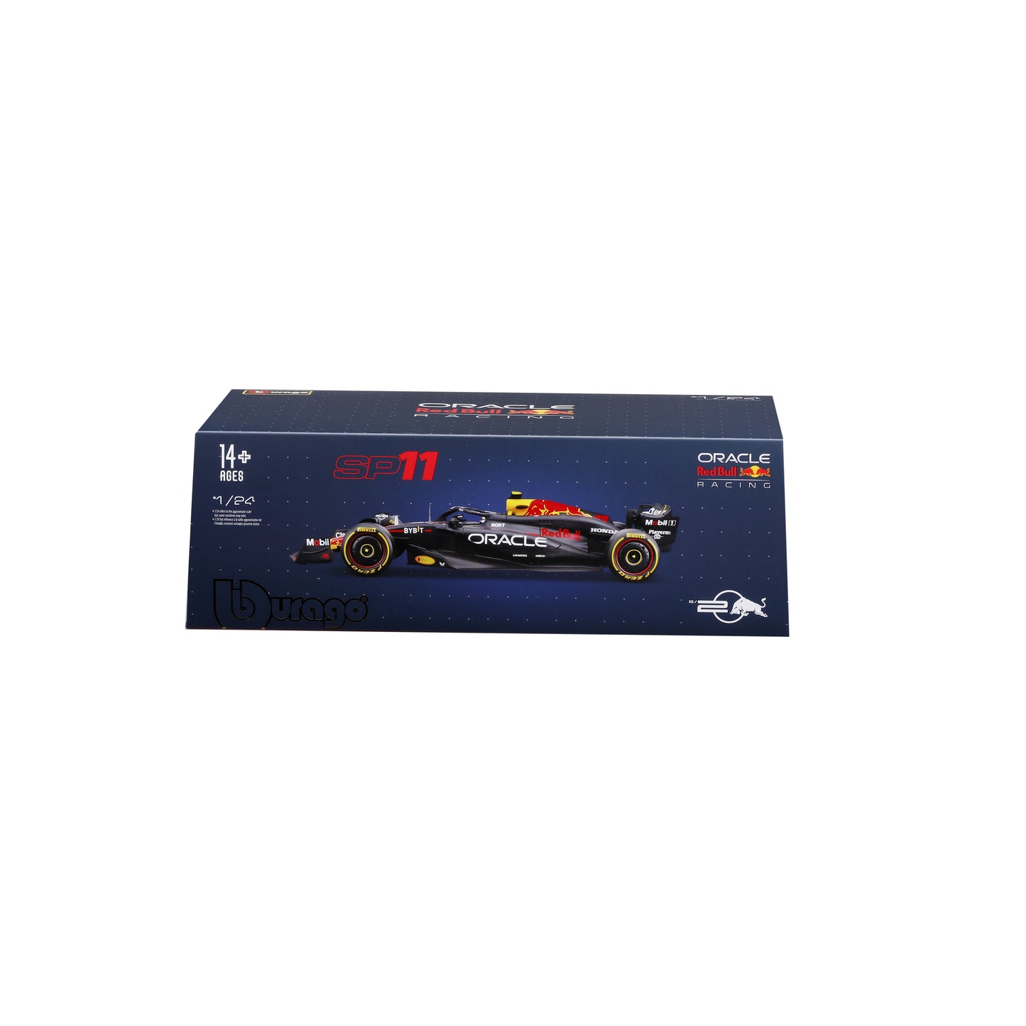 Bburago 1:24 Scale Oracle Red Bull Racing RB20 F1 2024 Max Verstappen #1 Diecast Model Car