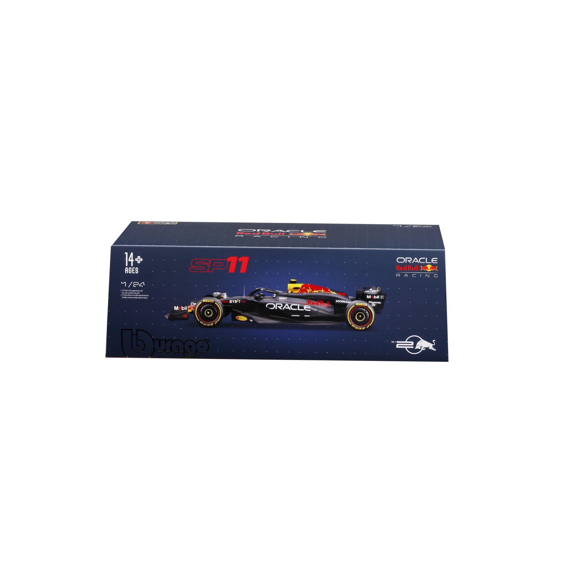 Bburago 1:24 Scale Oracle Red Bull Racing RB20 F1 2024 Max Verstappen #1 Diecast Model Car