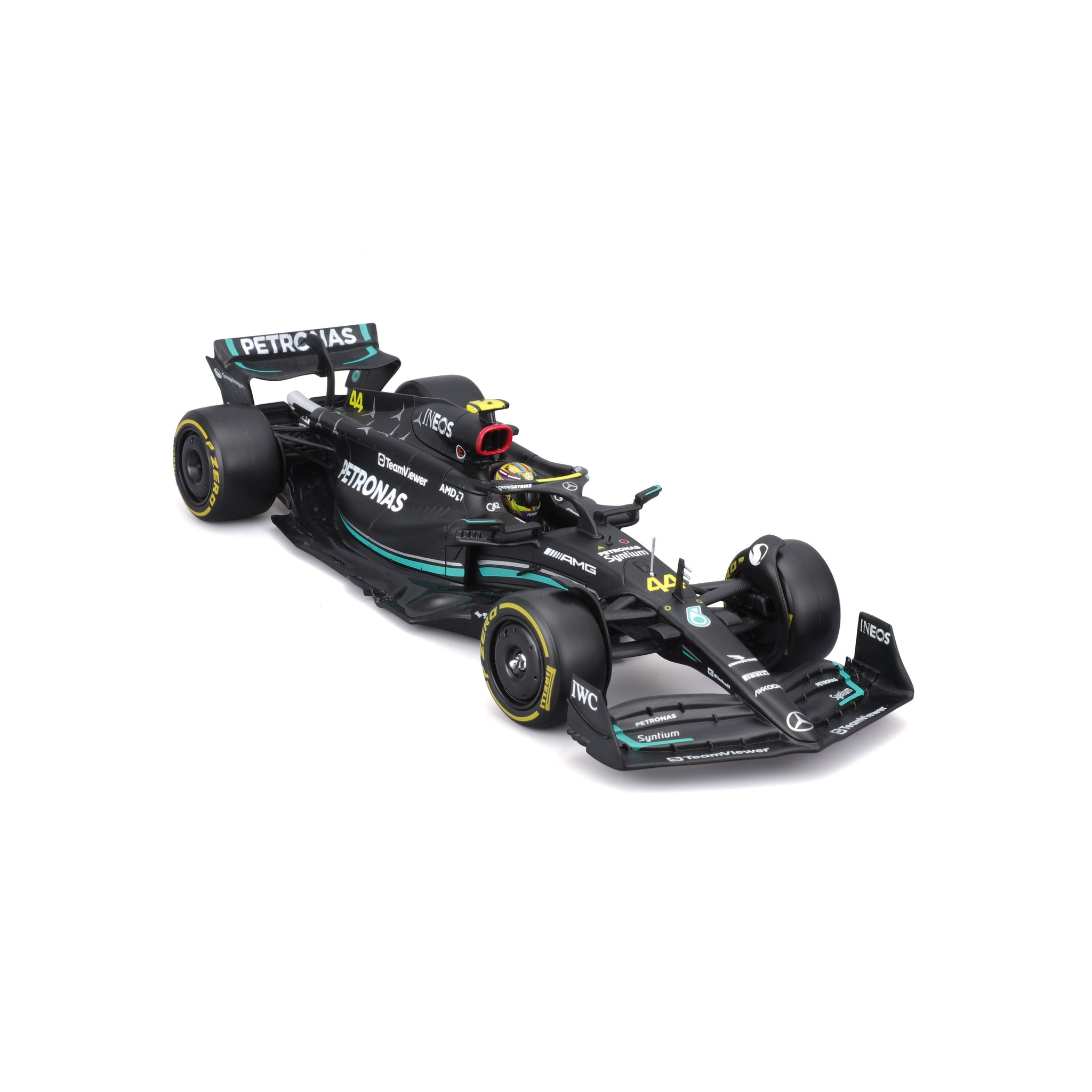 Bburago 1:24 Scale Mercedes-AMG F1 W14 E Performance Lewis Hamilton Diecast Metal Model Kit