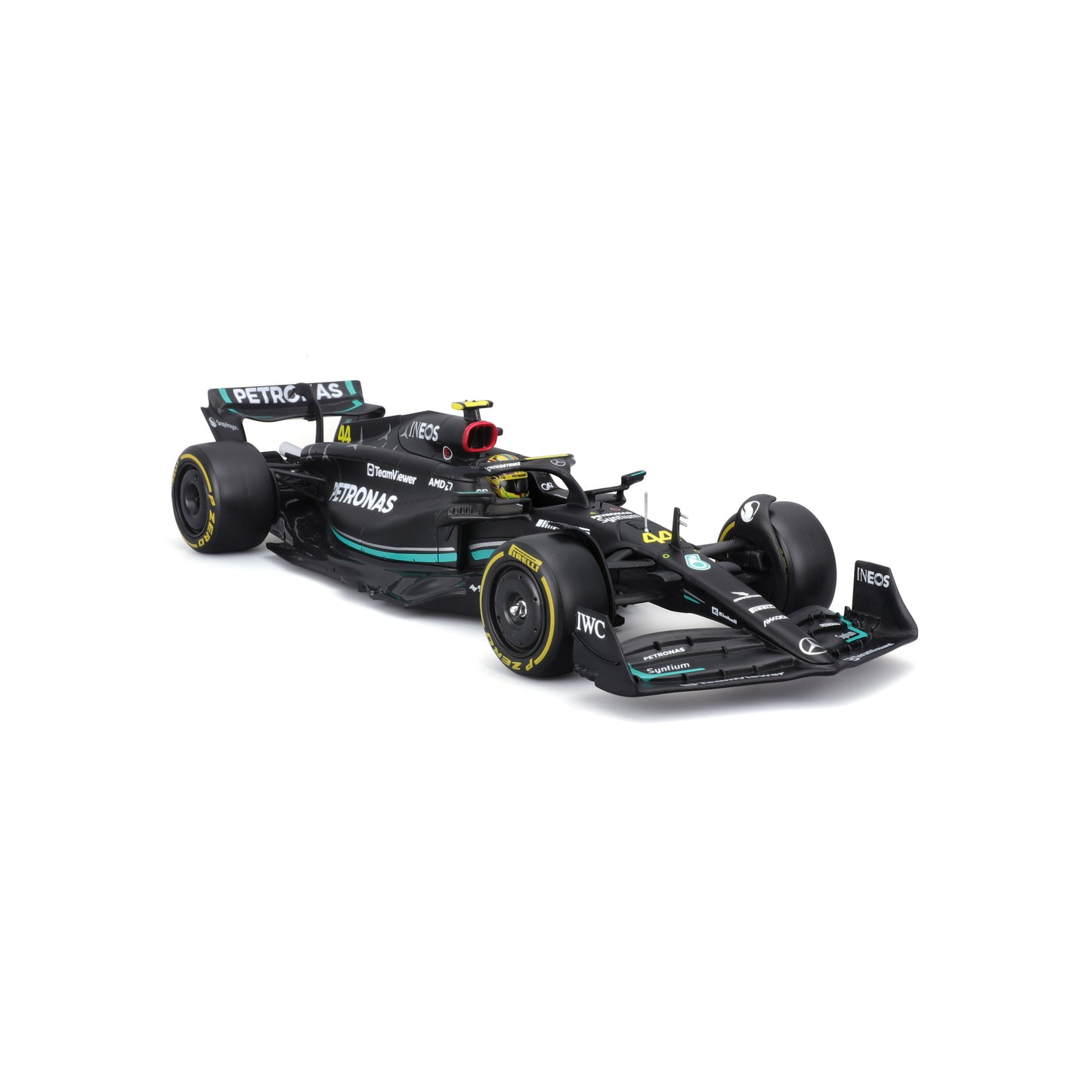 Bburago 1:24 Scale Mercedes-AMG F1 W14 E Performance Lewis Hamilton Diecast Metal Model Kit