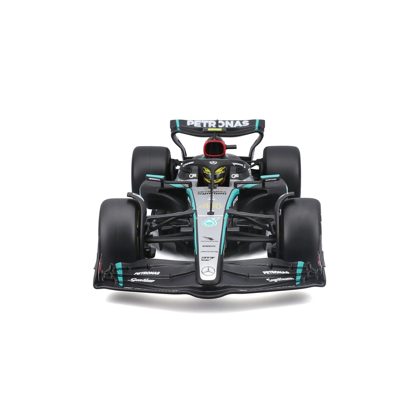Bburago 1/24 Scale Diecast Assembly Kit - 2024 Mercedes-AMG F1 W15 E Performance #44 Lewis Hamilton