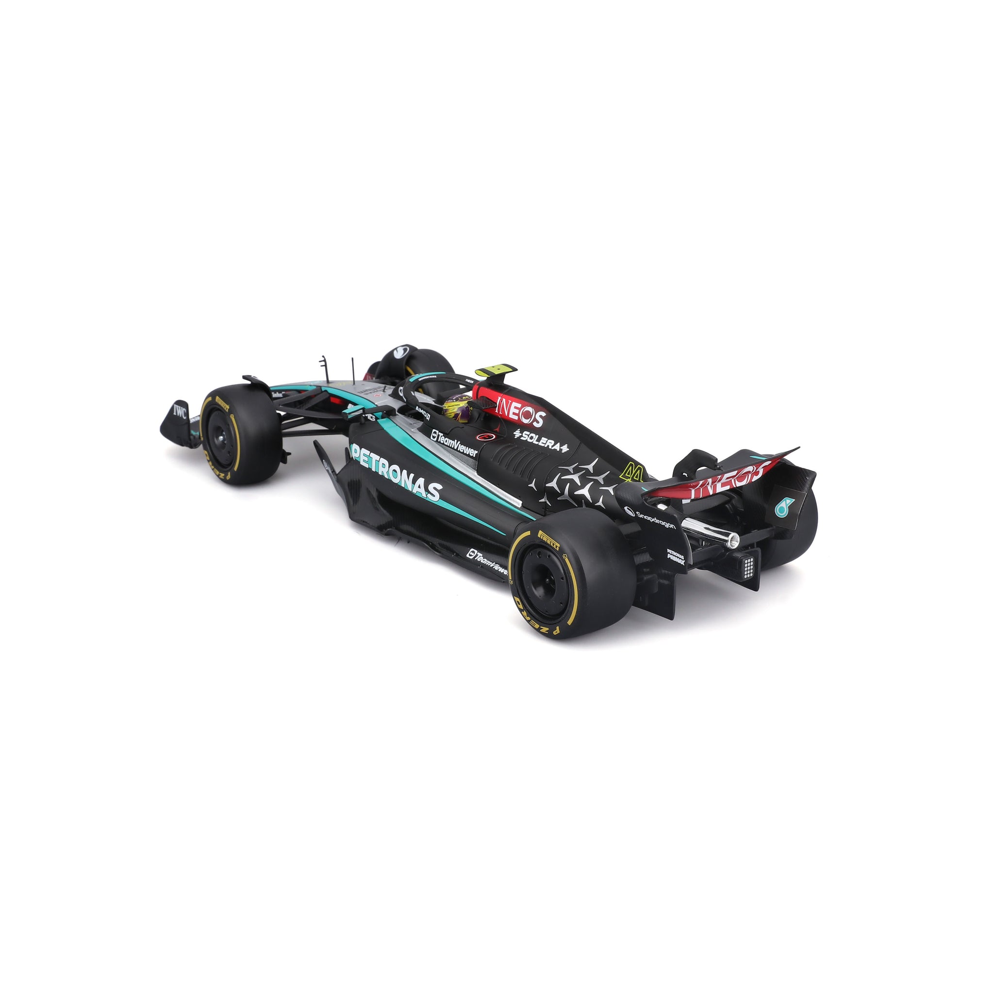 Bburago 1/24 Scale Diecast Assembly Kit - 2024 Mercedes-AMG F1 W15 E Performance #44 Lewis Hamilton