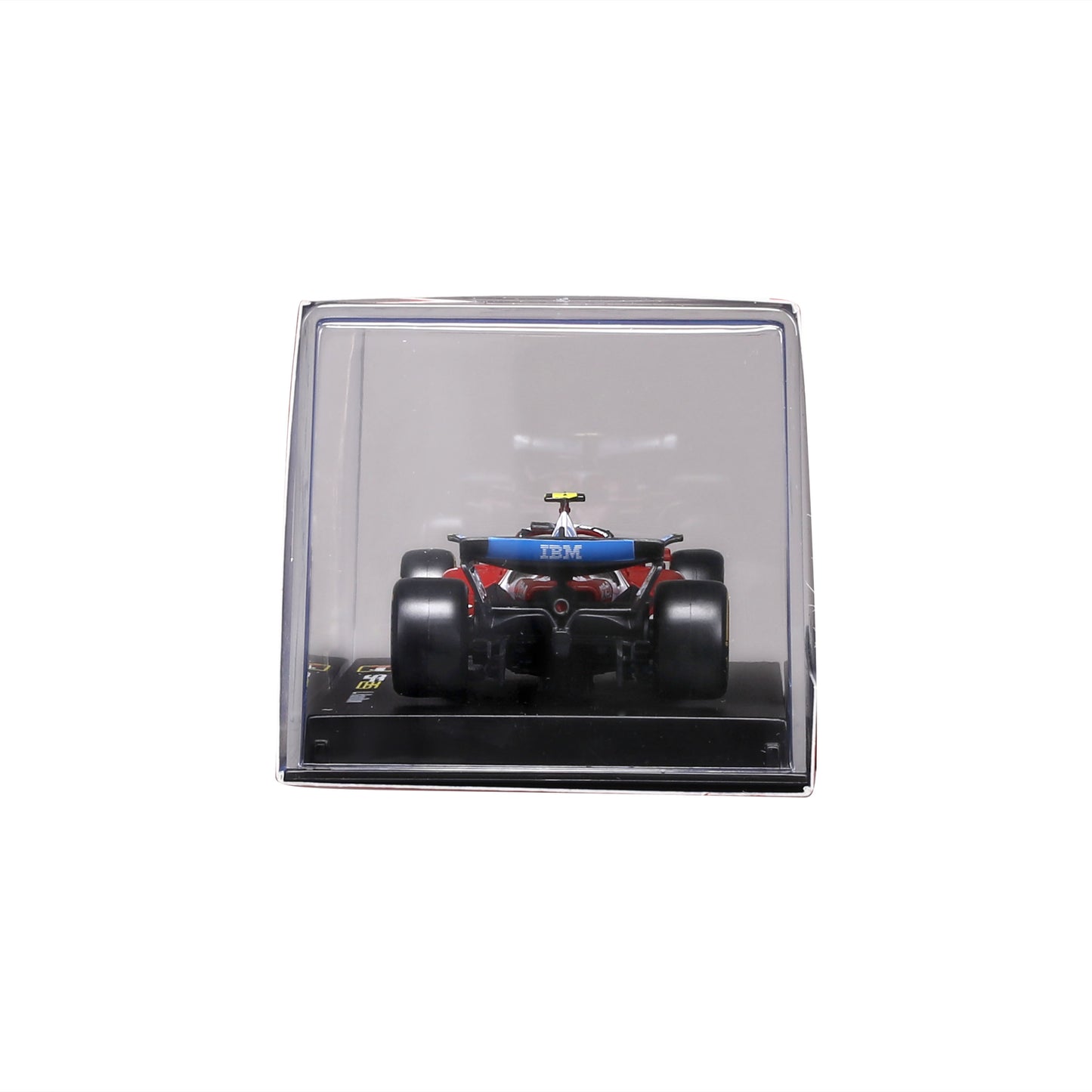 Bburago 1:43 Scale 2025 Ferrari SF-25 Miami GP #44 Lewis Hamilton Diecast Model with Display Case