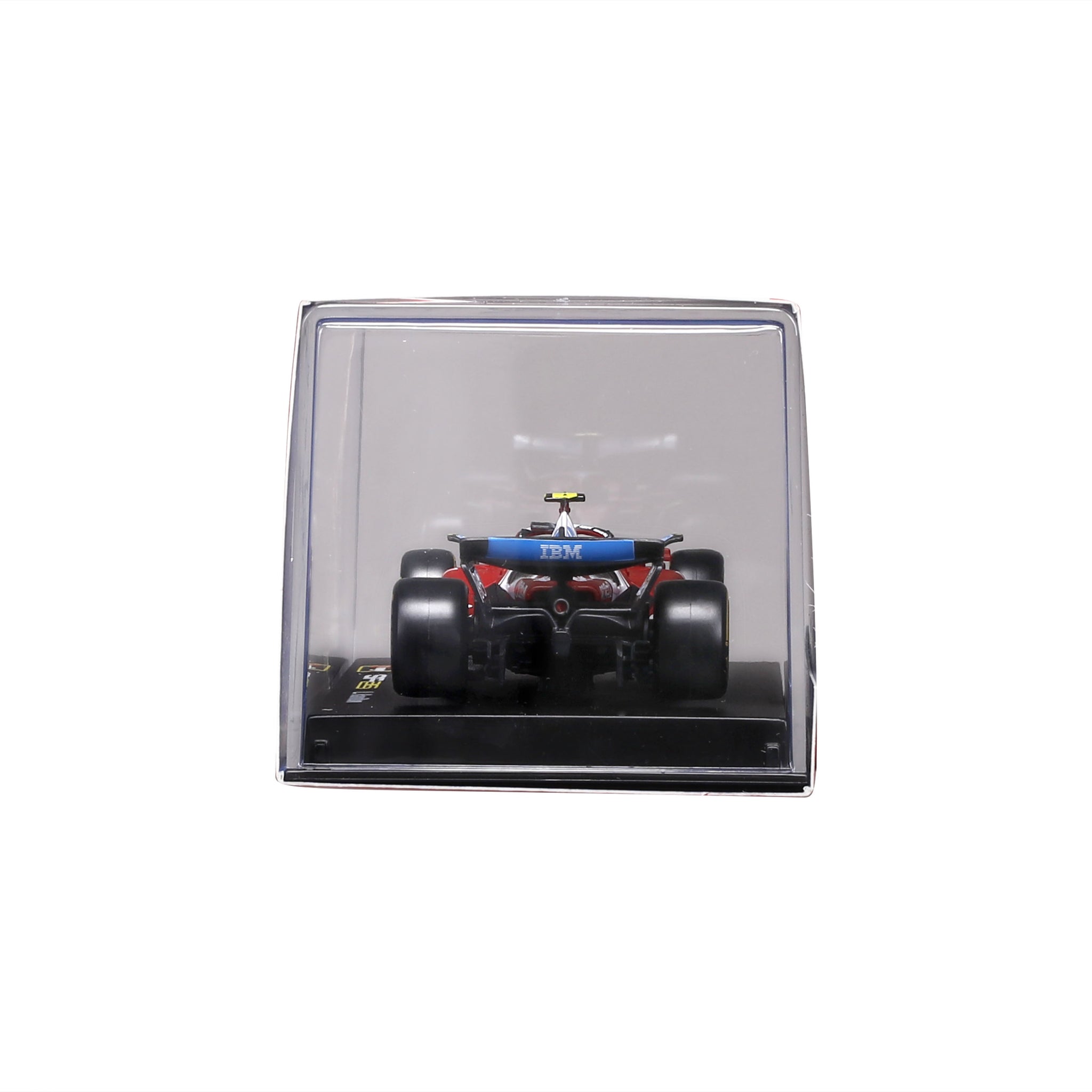 Bburago 1:43 Scale 2025 Ferrari SF-25 Miami GP #44 Lewis Hamilton Diecast Model with Display Case