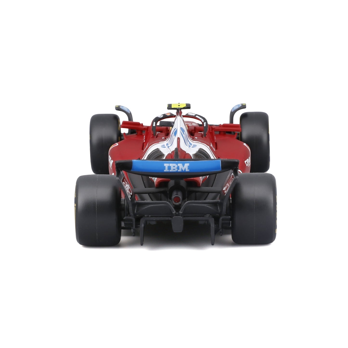 Bburago 1:43 Scale 2025 Ferrari SF-25 Miami GP #44 Lewis Hamilton Diecast Model with Display Case