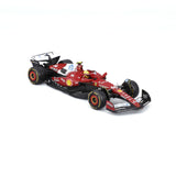 Bburago 1:43 Scale 2025 Ferrari SF-25 Miami GP #44 Lewis Hamilton Diecast Model with Display Case