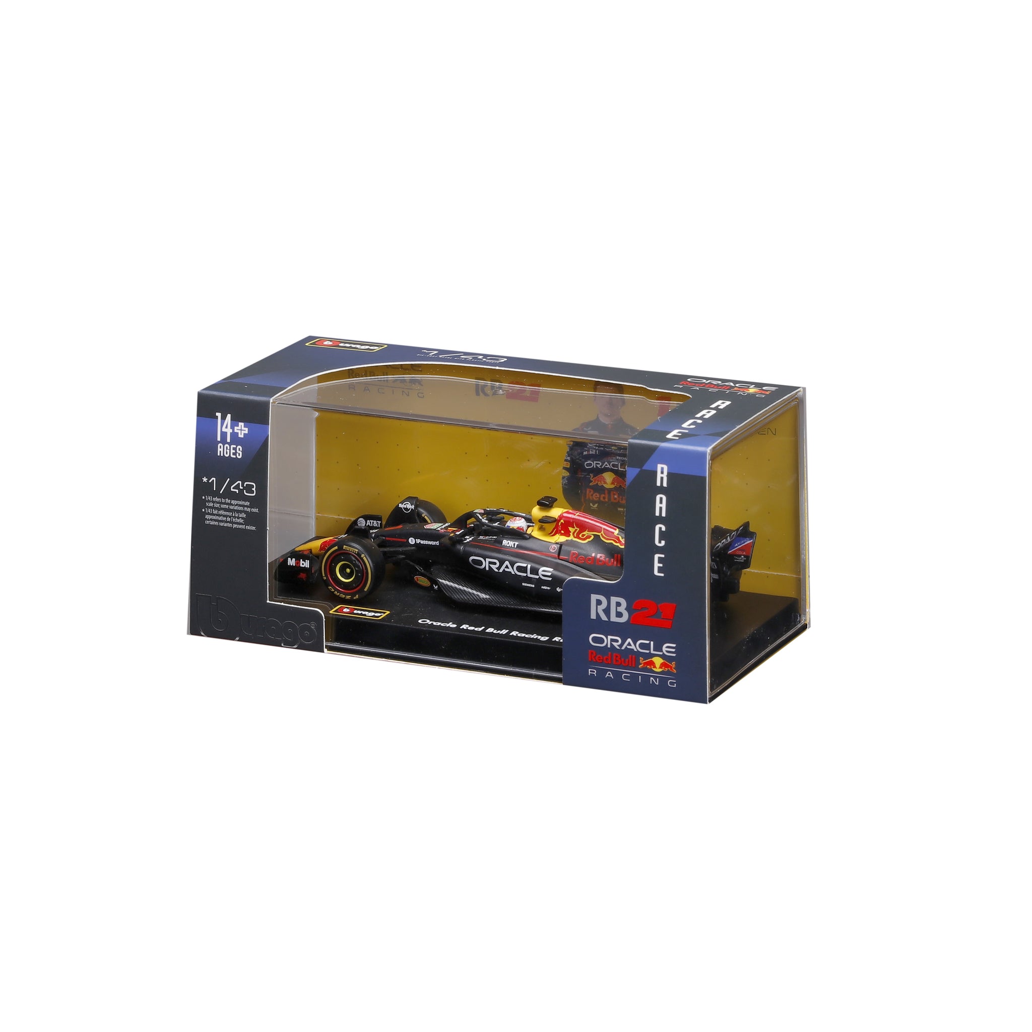 Bburago 1/43 Scale Diecast 2025 Red Bull Racing RB21 Japan GP - #1 Max Verstappen Signature Series