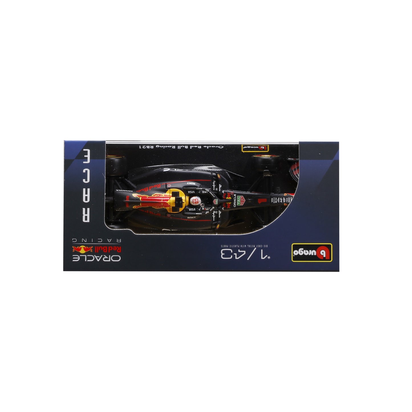 Bburago 1/43 Scale Diecast 2025 Red Bull Racing RB21 Japan GP - #1 Max Verstappen Signature Series