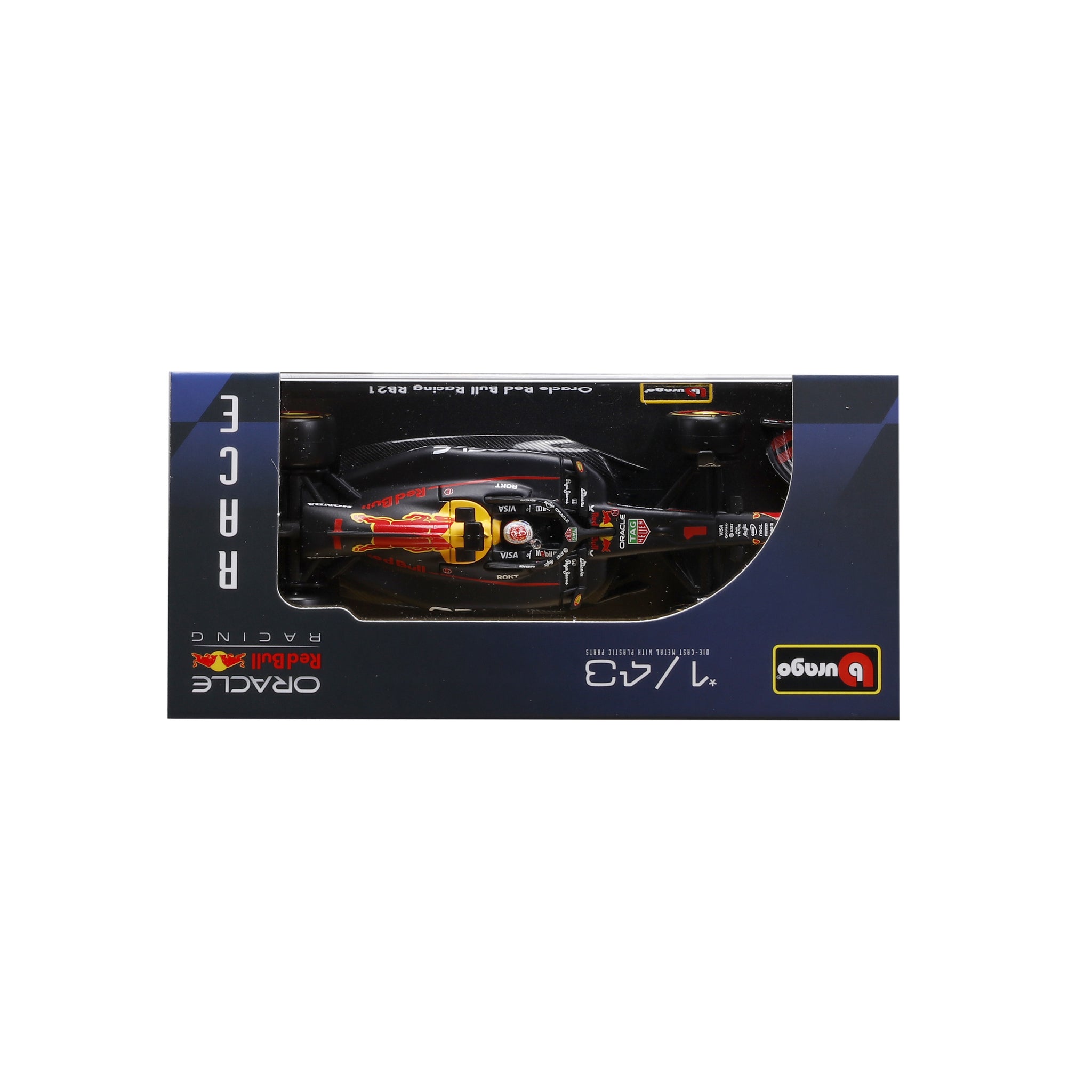 Bburago 1/43 Scale Diecast 2025 Red Bull Racing RB21 Japan GP - #1 Max Verstappen Signature Series