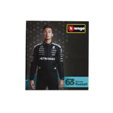 Bburago 1:43 Scale 2025 Mercedes-AMG F1 W16 E Performance #63 George Russell Diecast Model Car