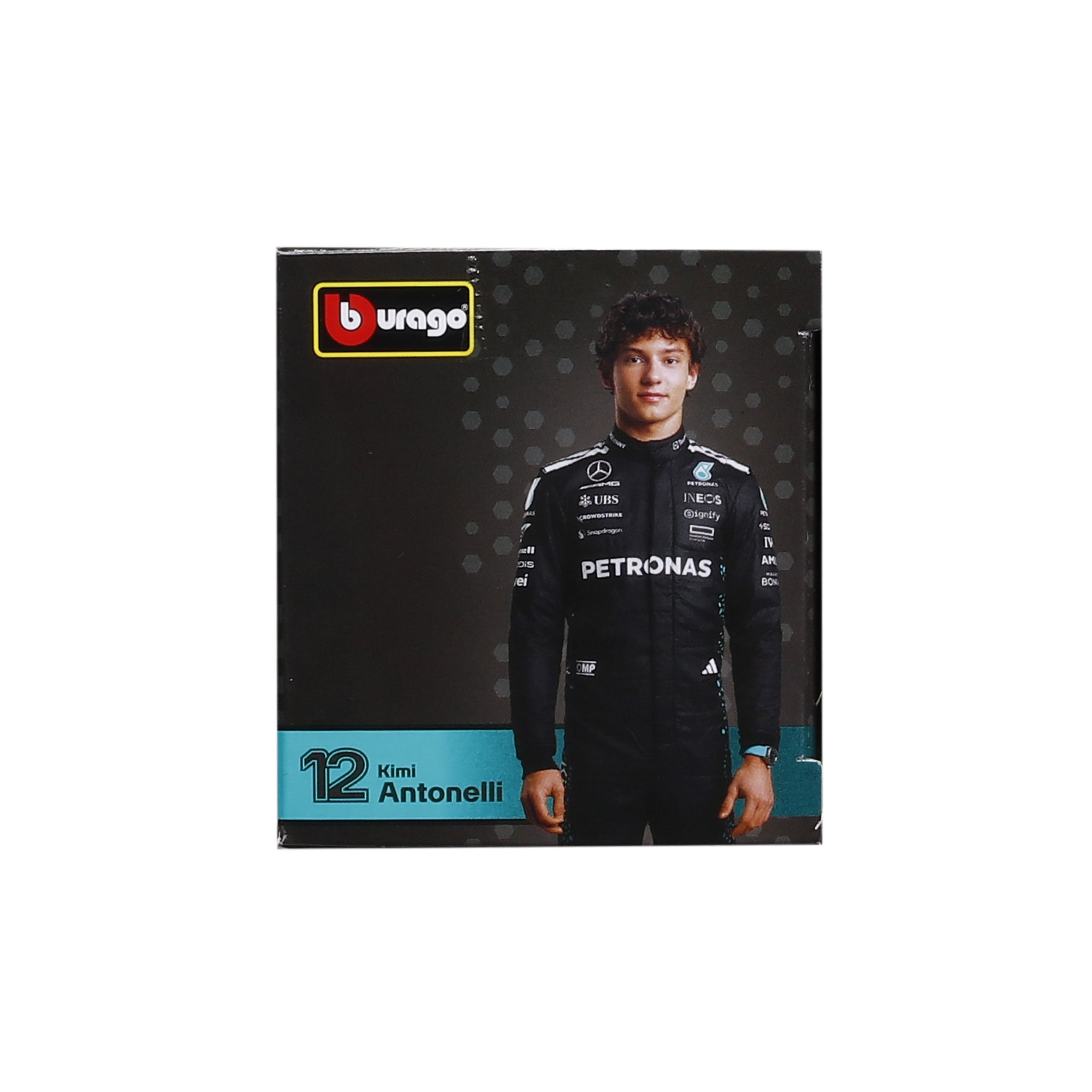 Bburago 1:43 Scale 2025 Mercedes-AMG F1 W16 E Performance #63 George Russell Diecast Model Car