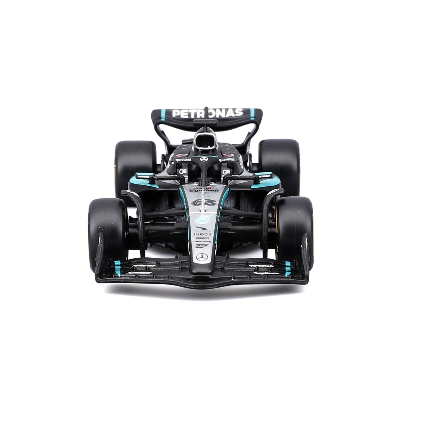 Bburago 1:43 Scale 2025 Mercedes-AMG F1 W16 E Performance #63 George Russell Diecast Model Car