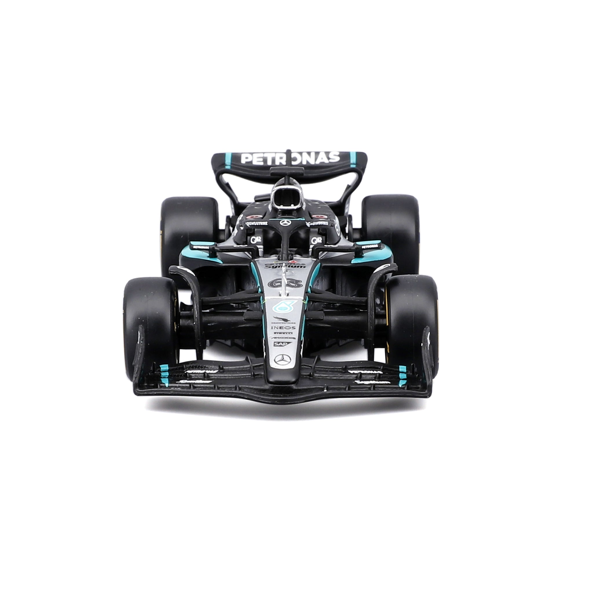 Bburago 1:43 Scale 2025 Mercedes-AMG F1 W16 E Performance #63 George Russell Diecast Model Car