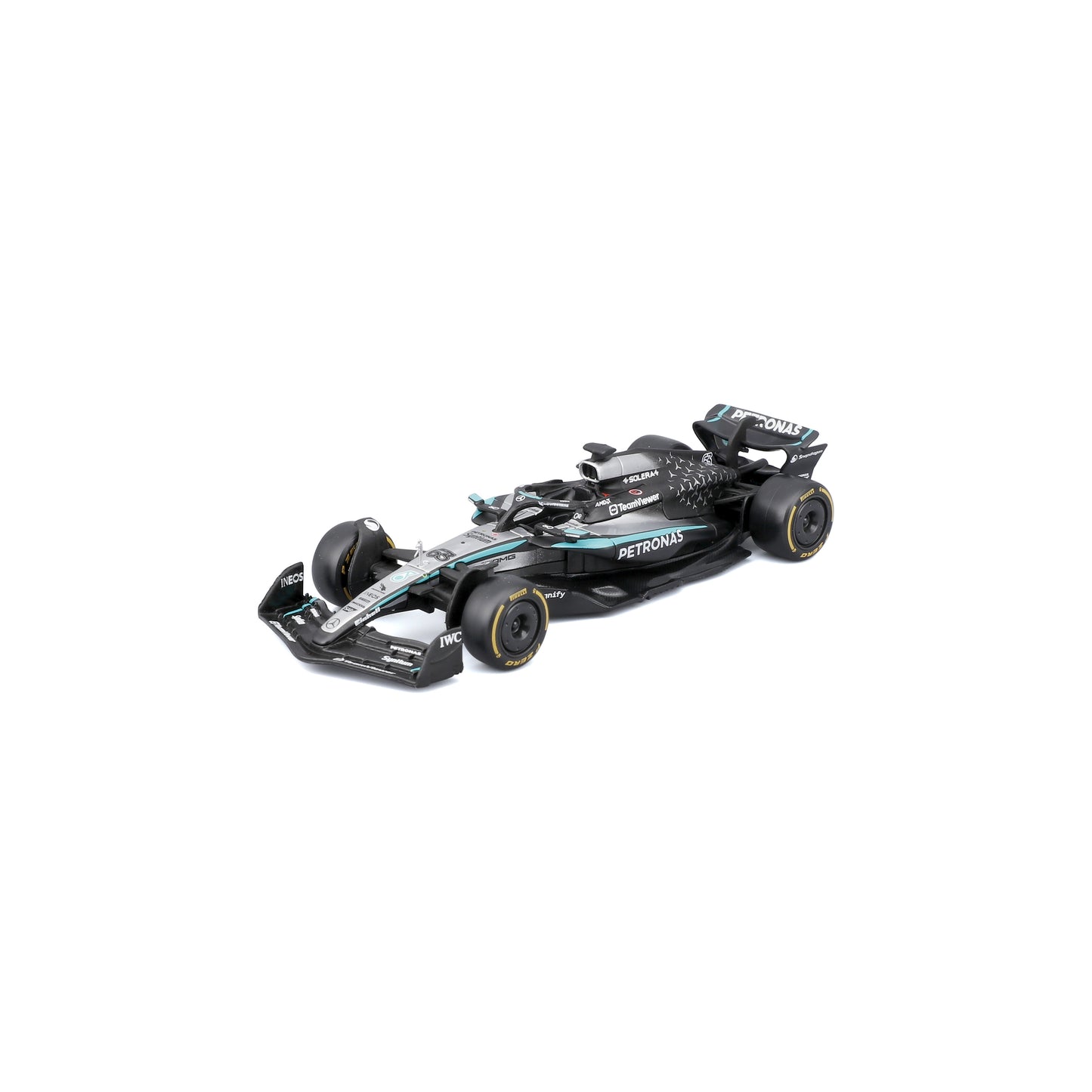 Bburago 1:43 Scale 2025 Mercedes-AMG F1 W16 E Performance #63 George Russell Diecast Model Car