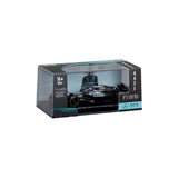 Bburago 1:43 Scale Diecast Model 2025 Mercedes-AMG F1 W16 Race Car - #63 George Russell With Display Case