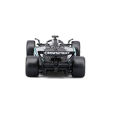 Bburago 1:43 Scale Diecast Model 2025 Mercedes-AMG F1 W16 Race Car - #63 George Russell With Display Case