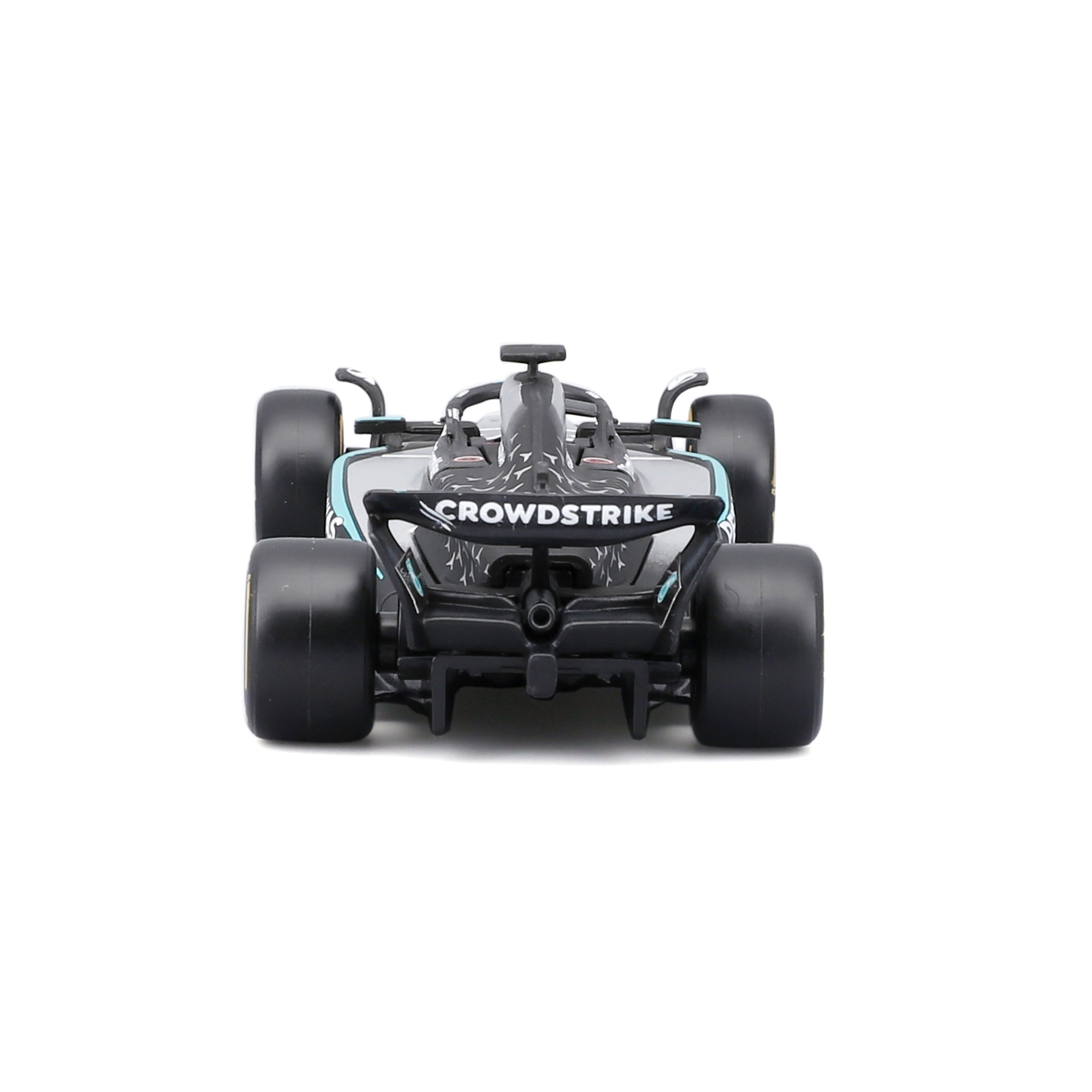 Bburago 1:43 Scale Diecast Model 2025 Mercedes-AMG F1 W16 Race Car - #63 George Russell With Display Case