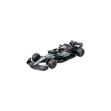 Bburago 1:43 Scale Diecast Model 2025 Mercedes-AMG F1 W16 Race Car - #63 George Russell With Display Case