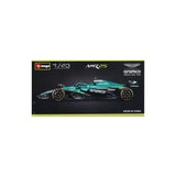 Bburago 1:43 Scale Aston Martin AMR25 F1 2025 Fernando Alonso #14 Diecast Model Racing Car