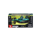 Bburago 1/43 Scale 2025 Aston Martin AMR25 #18 Lance Stroll Formula 1 Diecast Model