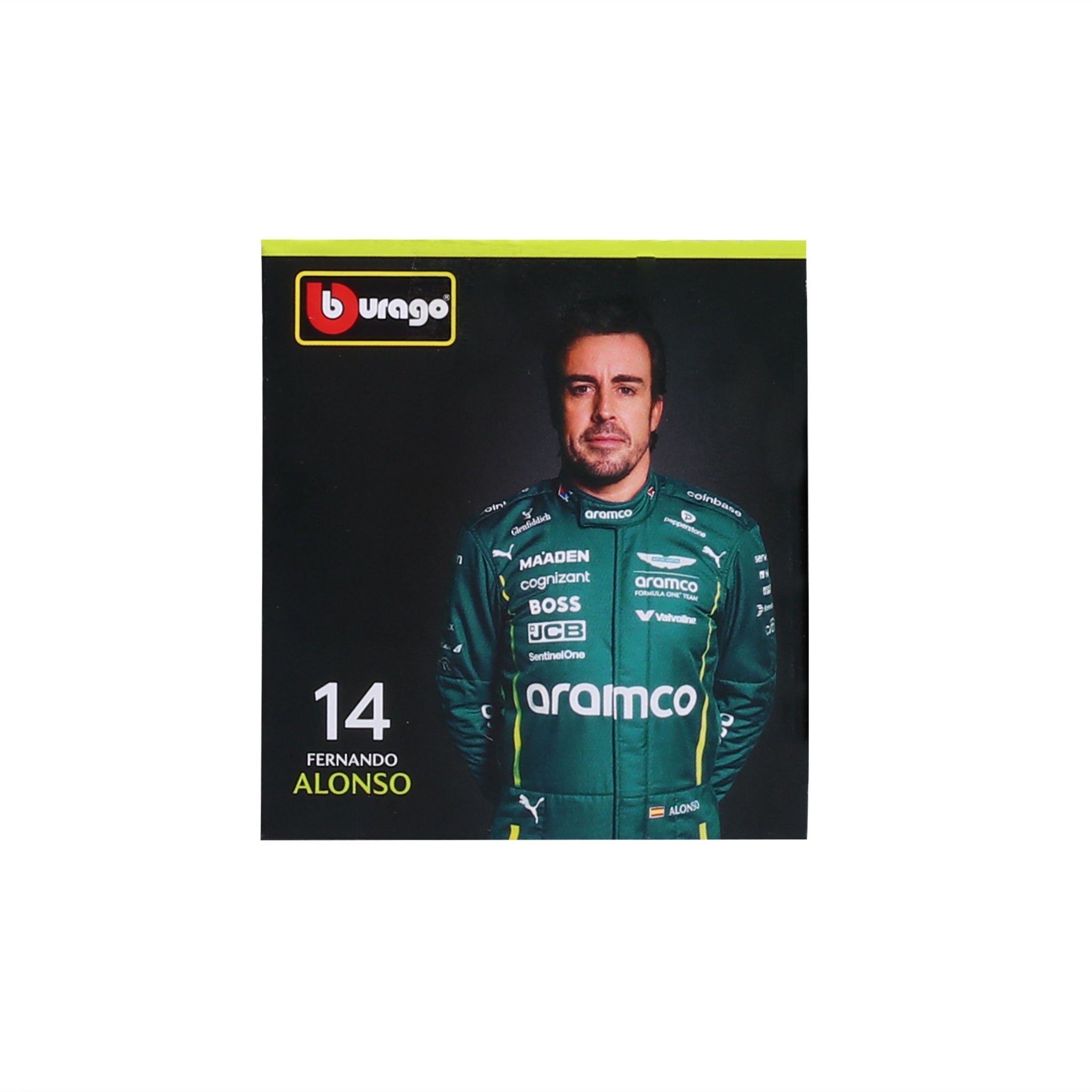 Bburago 1/43 Scale 2025 Aston Martin AMR25 #18 Lance Stroll Formula 1 Diecast Model