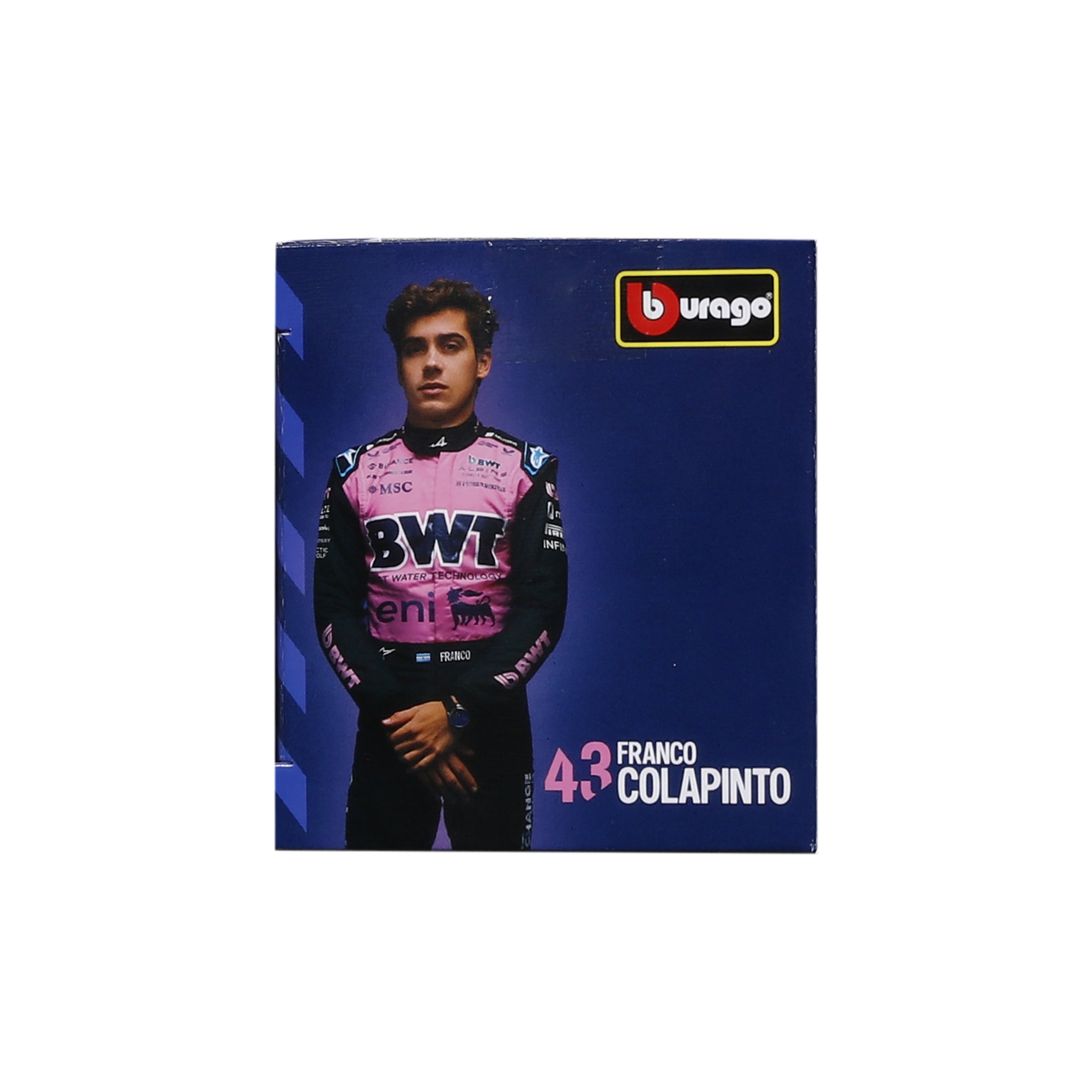 Bburago 1/43 Scale Diecast 2025 BWT Alpine F1 Team A525 - #10 Pierre Gasly Model Race Car
