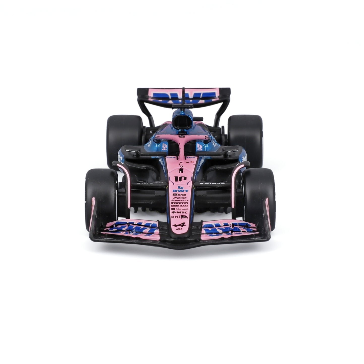 Bburago 1/43 Scale Diecast 2025 BWT Alpine F1 Team A525 - #10 Pierre Gasly Model Race Car
