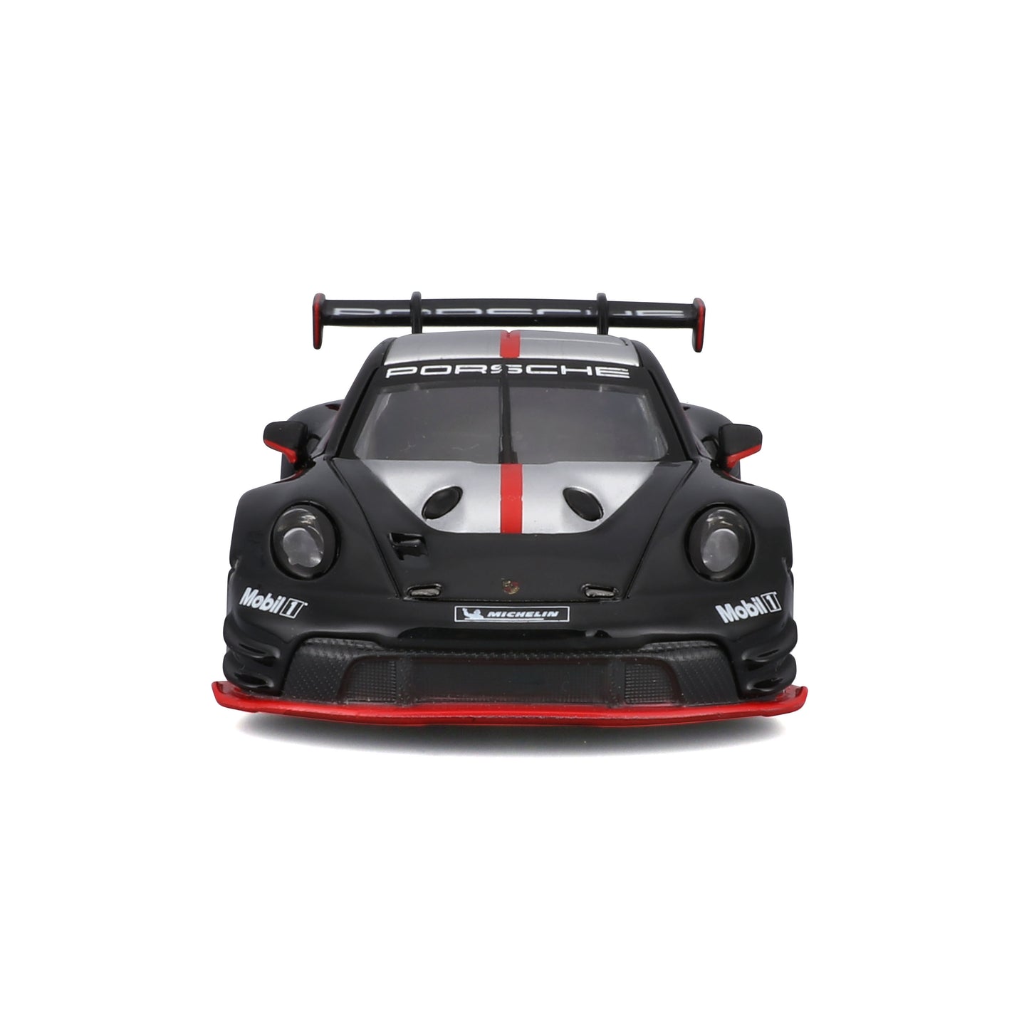 Bburago 1/43 Scale Porsche 911 GT3 R Black Launch Edition Diecast Model Car