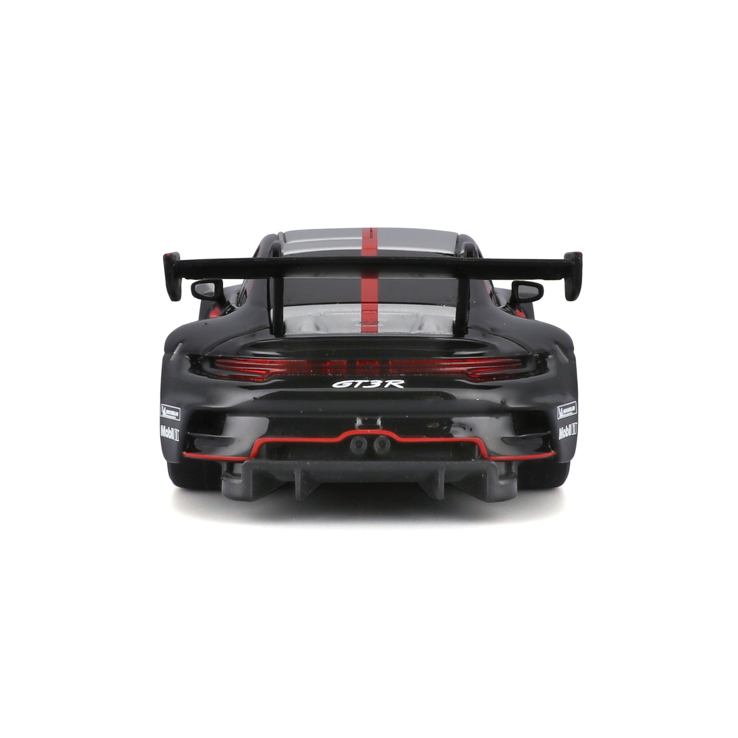 Bburago 1/43 Scale Porsche 911 GT3 R Black Launch Edition Diecast Model Car