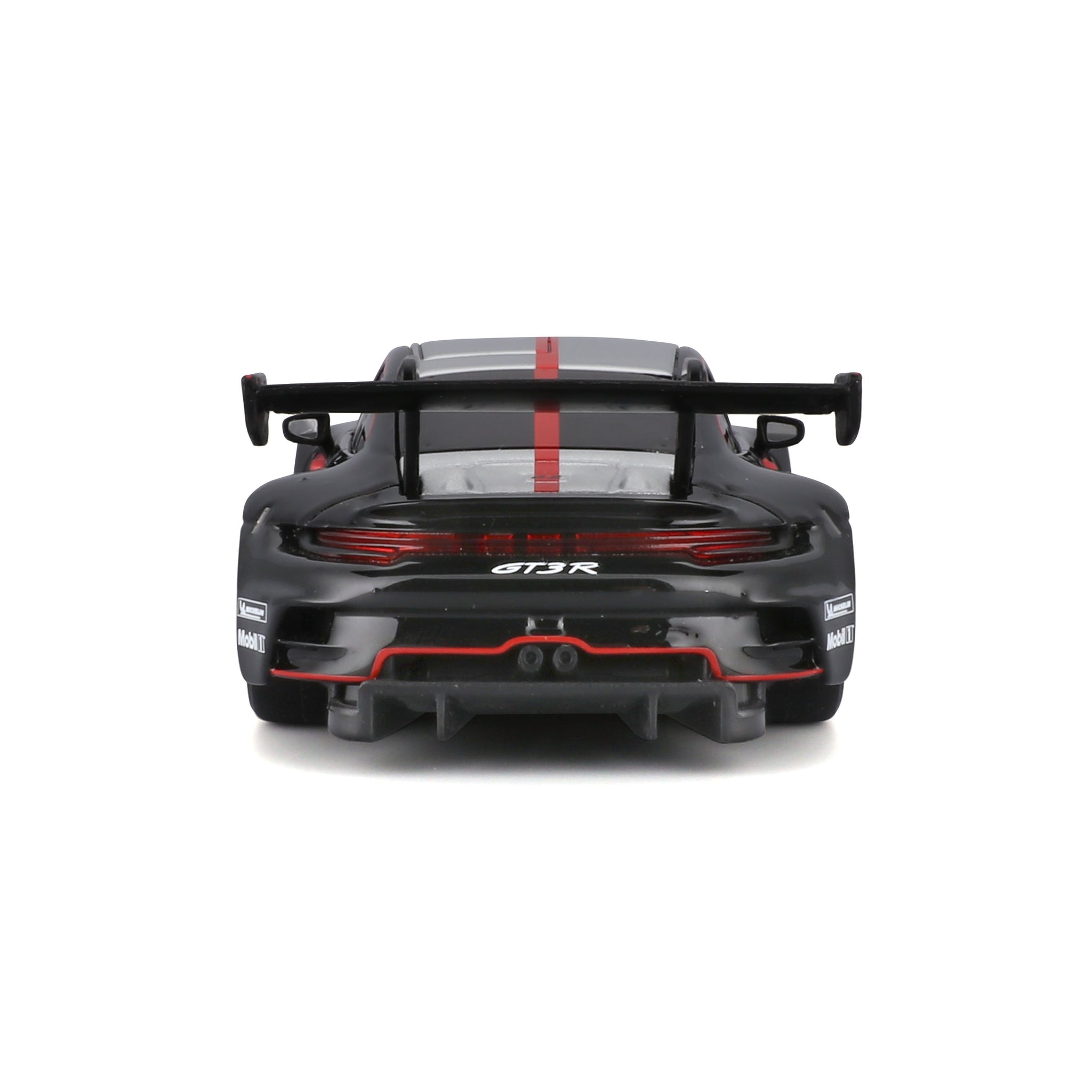 Bburago 1/43 Scale Porsche 911 GT3 R Black Launch Edition Diecast Model Car
