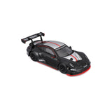 Bburago 1/43 Scale Porsche 911 GT3 R Black Launch Edition Diecast Model Car