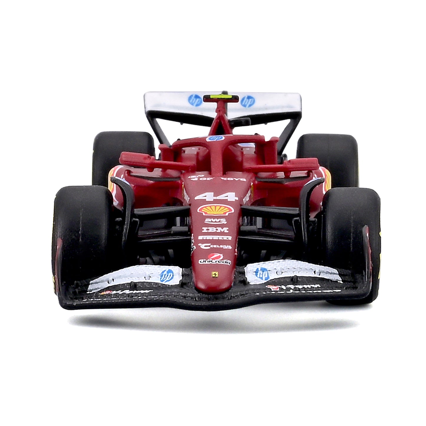 Bburago 1:64 Scale Diecast Model 2025 Ferrari SF-25 Formula 1 Race Car - #44 Lewis Hamilton