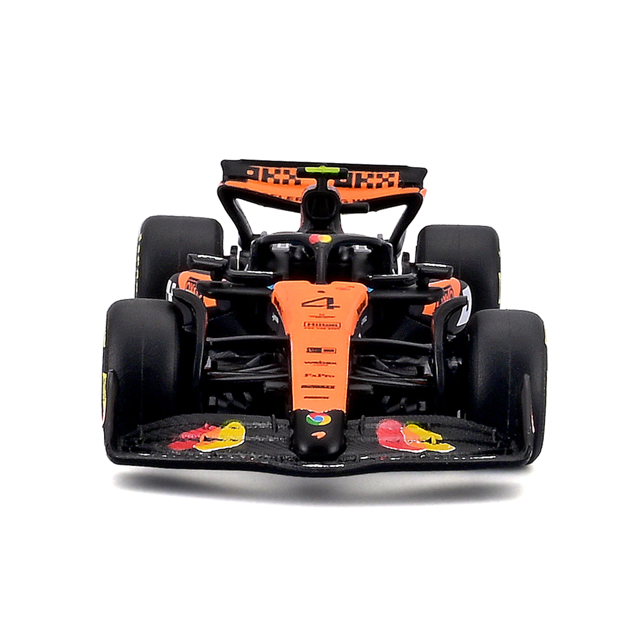 Bburago 1:64 Scale 2025 McLaren MCL39 Formula 1 #4 Lando Norris Diecast Model Car Collectible
