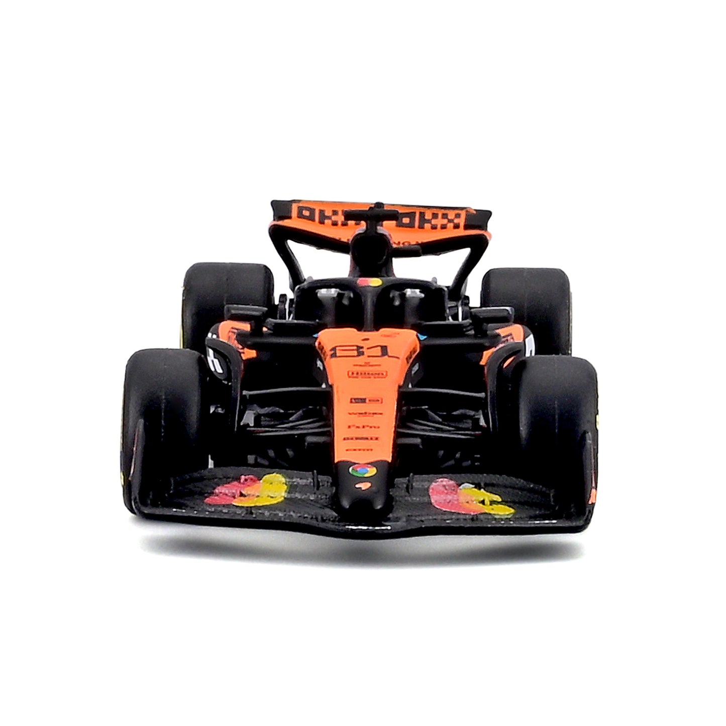 Bburago 1:64 Scale McLaren MCL39 F1 2025 Oscar Piastri #81 Diecast Model Racing Car