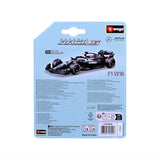 Bburago 1/64 Scale Diecast 2025 Mercedes-AMG Petronas F1 W16 - #63 George Russell Race Car