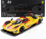 1:18 Ferrari Racing - 499P (24h LE MANS Hypercar 2024) (AF CORSE TEAM) (DELUXE VERSION)