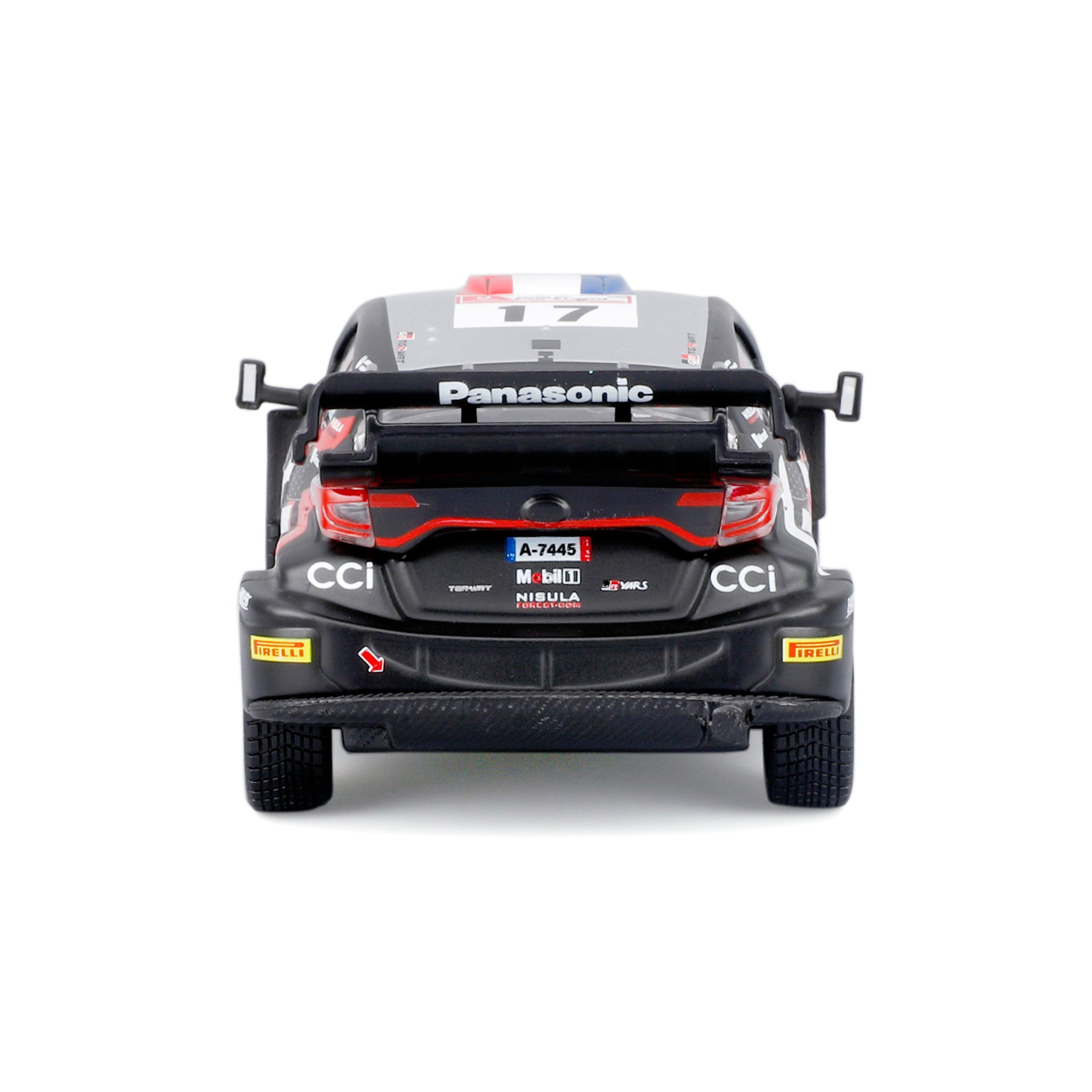 1:43 RACE (Coll. A) - 2024 Toyota GR Yaris Rally 1 Hybrid WRC- Ogier #17