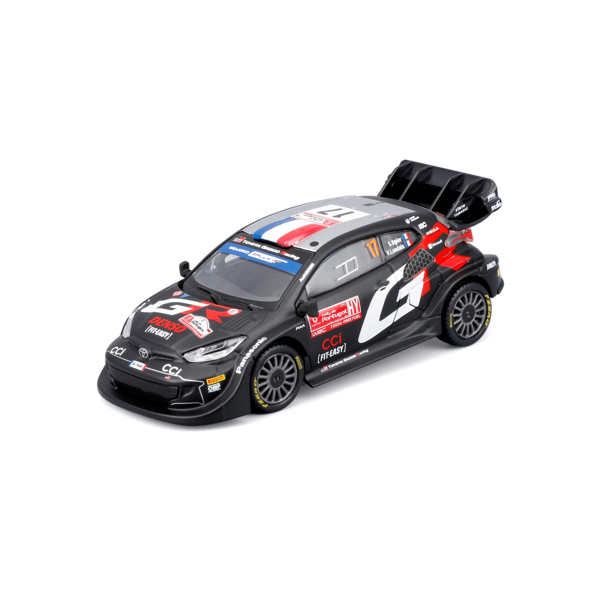 1:43 RACE (Coll. A) - 2024 Toyota GR Yaris Rally 1 Hybrid WRC- Ogier #17