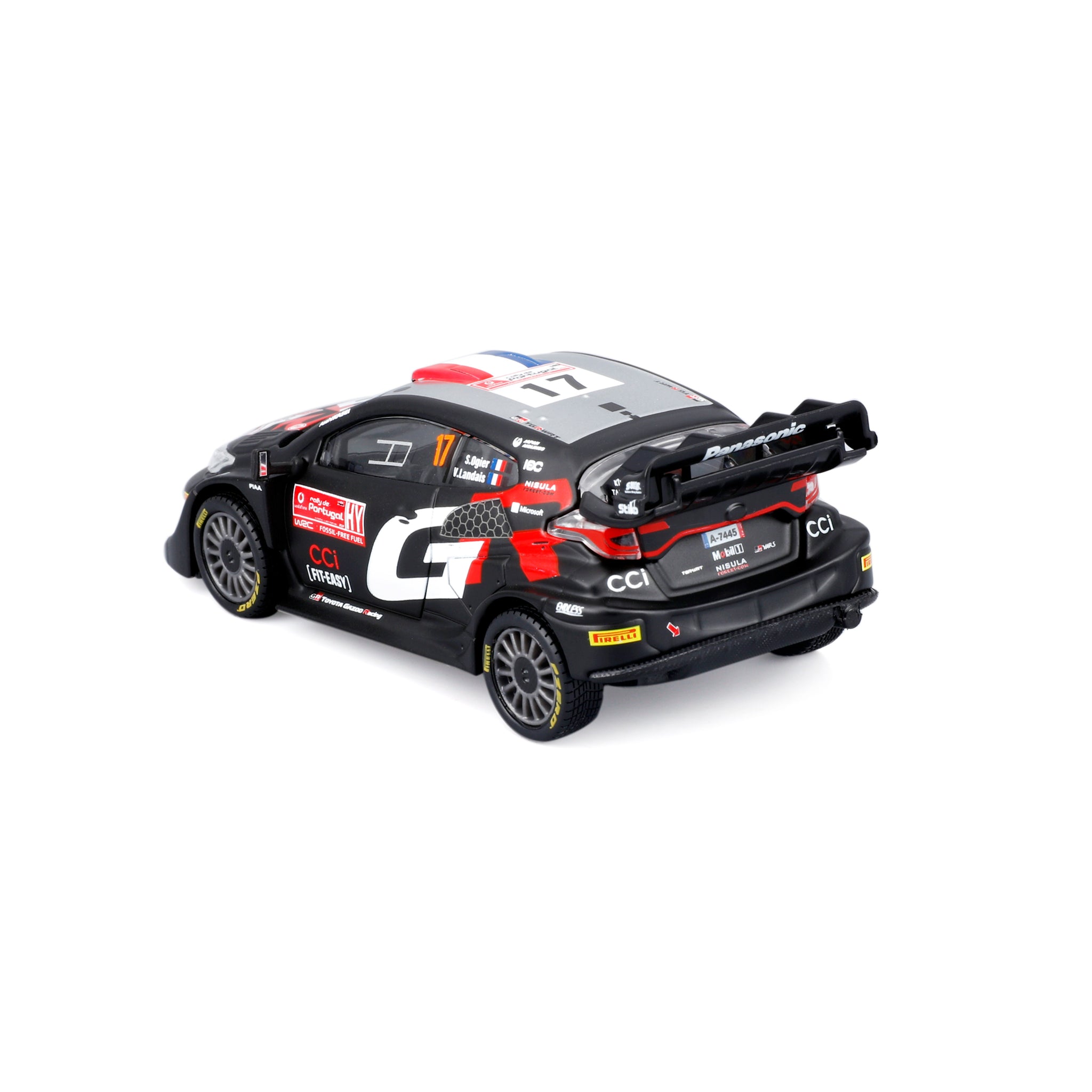 1:43 RACE (Coll. A) - 2024 Toyota GR Yaris Rally 1 Hybrid WRC- Ogier #17